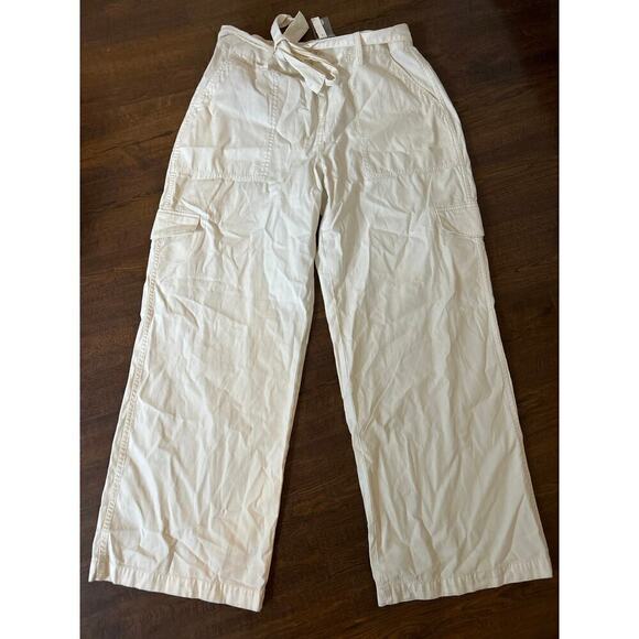 Madewell Griff Superwide-Leg Cargo Pants in Garment Dye Size 33 - Picture 2 of 5